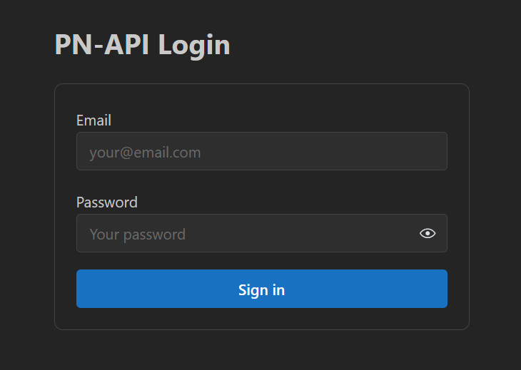 Login